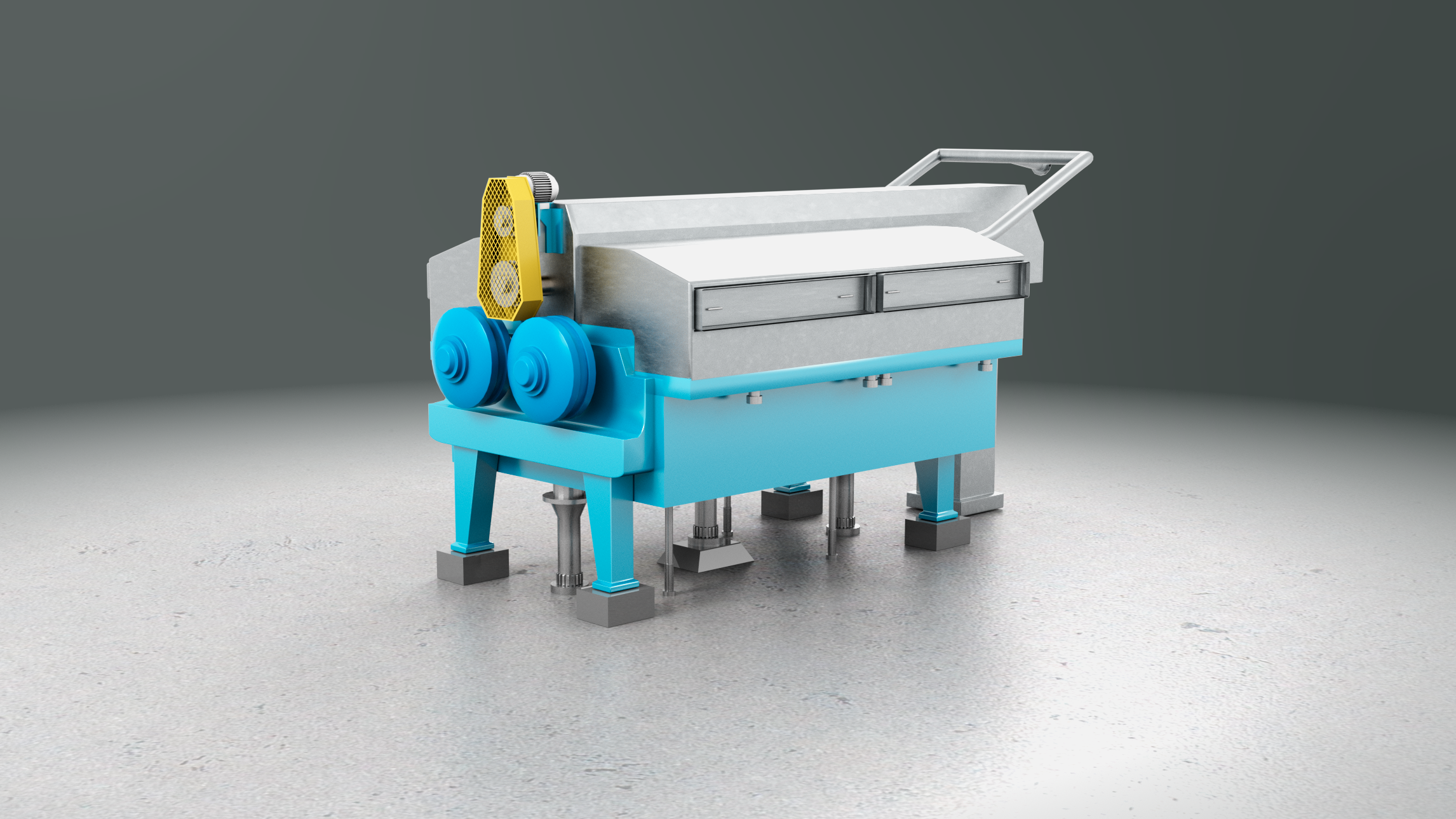 Twin Roll Wash Presses